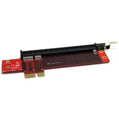 StarTech.com PCI Express X1 to X16 Low Profile Slot Extension Adapter.